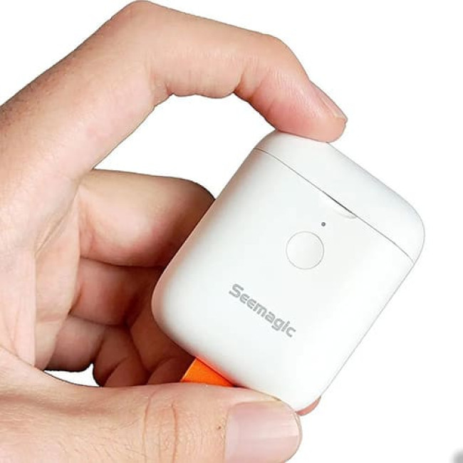 Электрические кусачки для ногтей Seemagic Electric Nail Clipper Mini (SMPH-ZJD04C) Белый - фото2