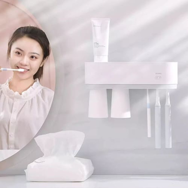 Стерилизатор для щеток QUANGE Smart Sterilization Toothbrush Cup Holder (WY020702) Белый - фото8