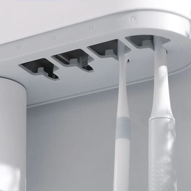 Стерилизатор для щеток QUANGE Smart Sterilization Toothbrush Cup Holder (WY020702) Белый - фото4