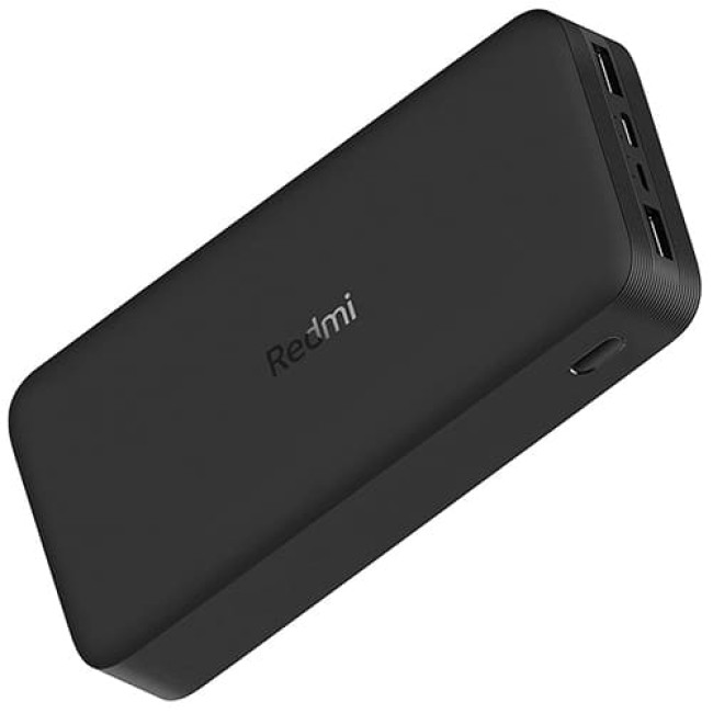 Аккумулятор внешний Xiaomi Redmi Power Bank 20000 mAh (Международная версия) Черный