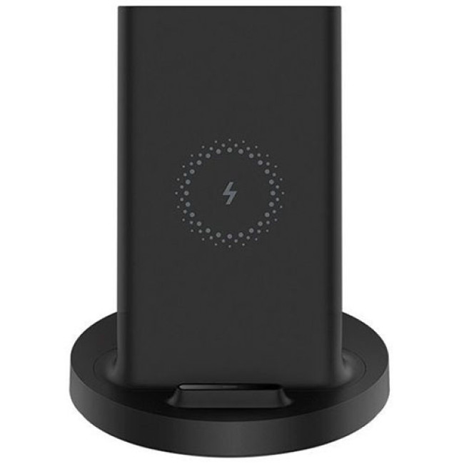 Беспроводное зарядное устройство Xiaomi Mi Vertical Wireless Charger Stand WPC02ZM (Международная версия) Черный