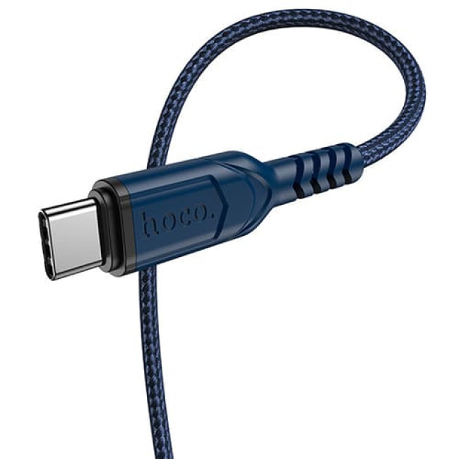 USB кабель Hoco X59 Victory Type-C, длина 2 метра Синий