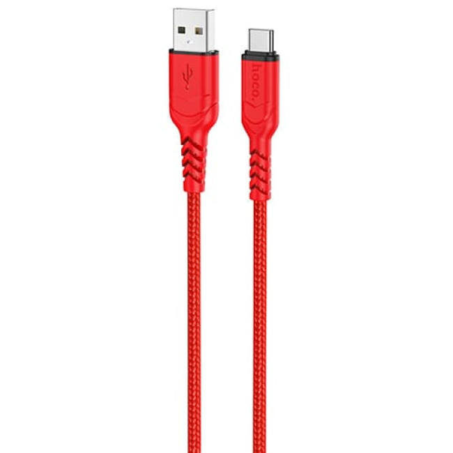 USB кабель Hoco X59 Victory Type-C, длина 1 метр Красный