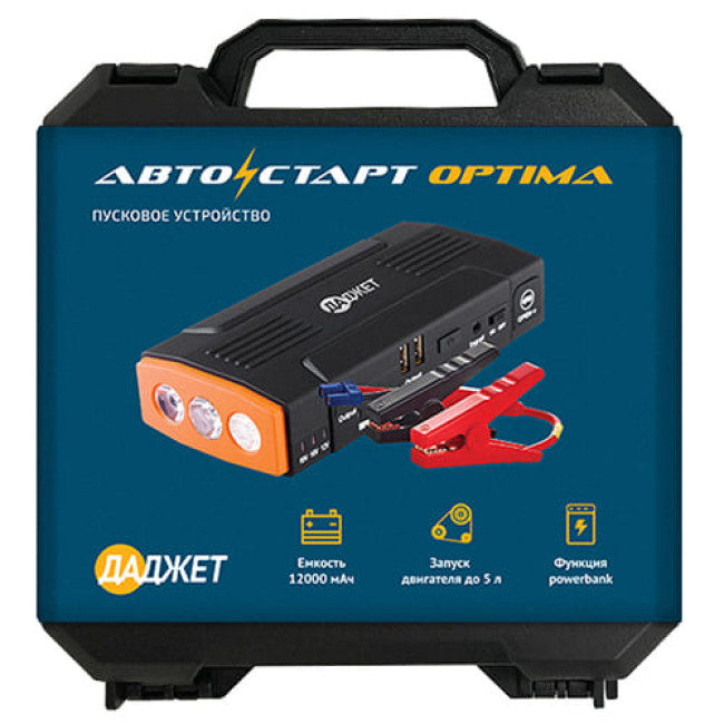 Пуско-зарядное устройство Даджет АвтоСтарт Optima - фото6