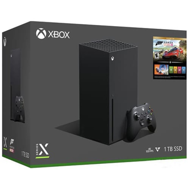 Игровая приставка Microsoft Xbox Series X 1 TБ + Forza Horizon 5 