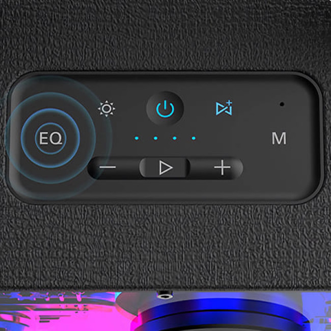Колонка Binnifa Portable Atmosphere Light Bluetooth Audio Single Unit (R12) - фото2