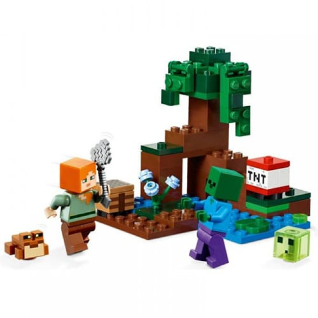 Конструктор LEGO Minecraft 21240 Приключения на болоте
