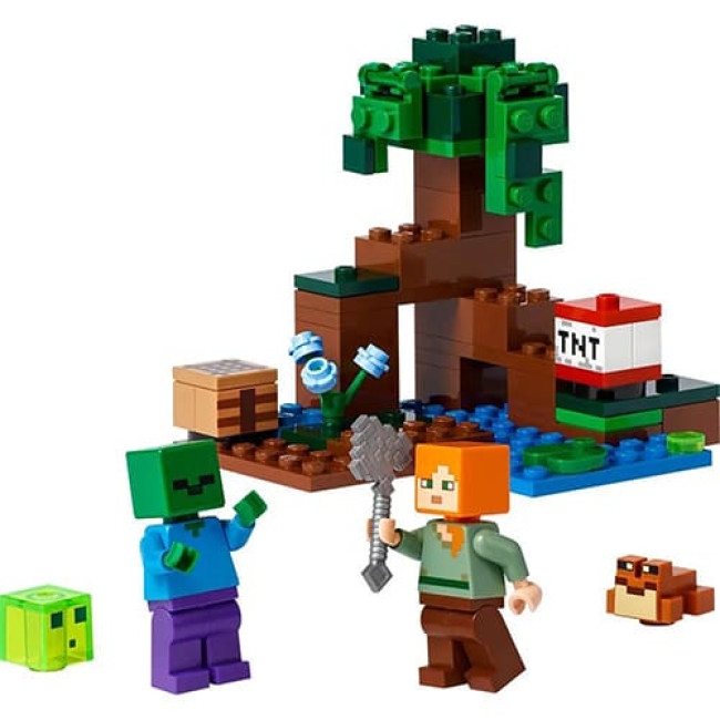Конструктор LEGO Minecraft 21240 Приключения на болоте