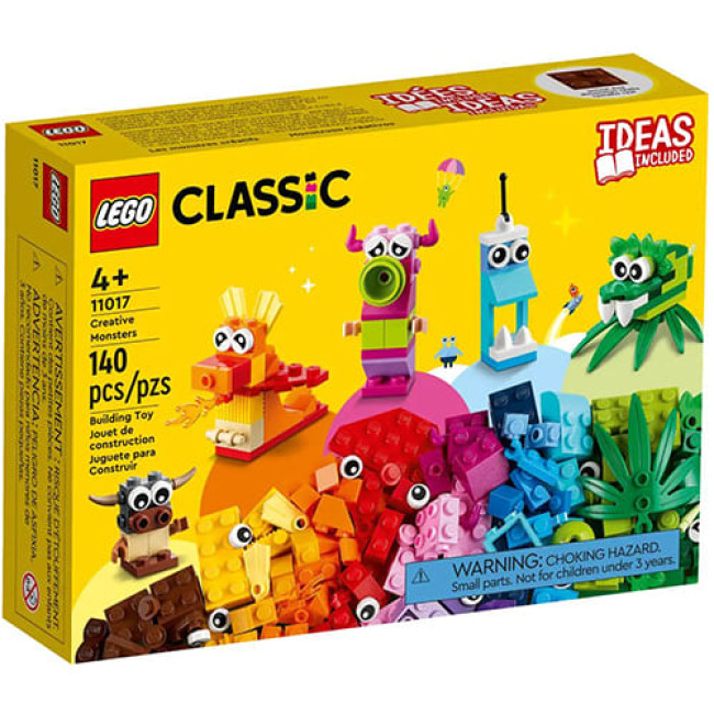 Конструктор LEGO Classic 11017 Творческие монстры