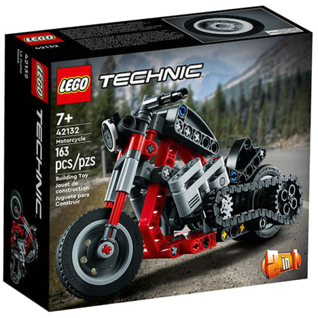 Конструктор LEGO Technic 42132 Мотоцикл  - фото