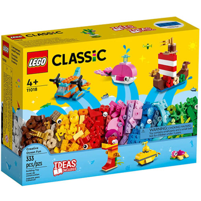 Конструктор LEGO Classic 11018 Творческое веселье в океане - фото