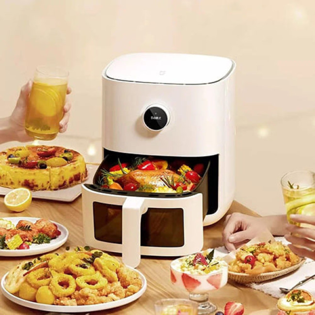 Аэрофритюрница Xiaomi MiJia Smart Air Fryer Pro 4L MAF04 (Международная версия) (Уценка)