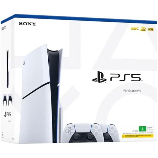Игровая приставка Sony PlayStation 5 Slim (2 геймпада)