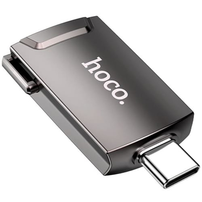 Адаптер Hoco UA19 USB Type-C - HDMI Металлик - фото4