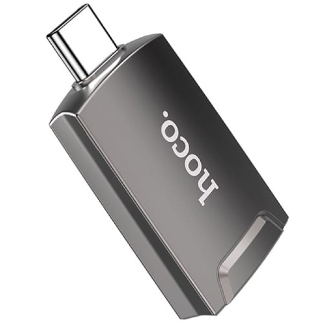 Адаптер Hoco UA19 USB Type-C - HDMI Металлик - фото8