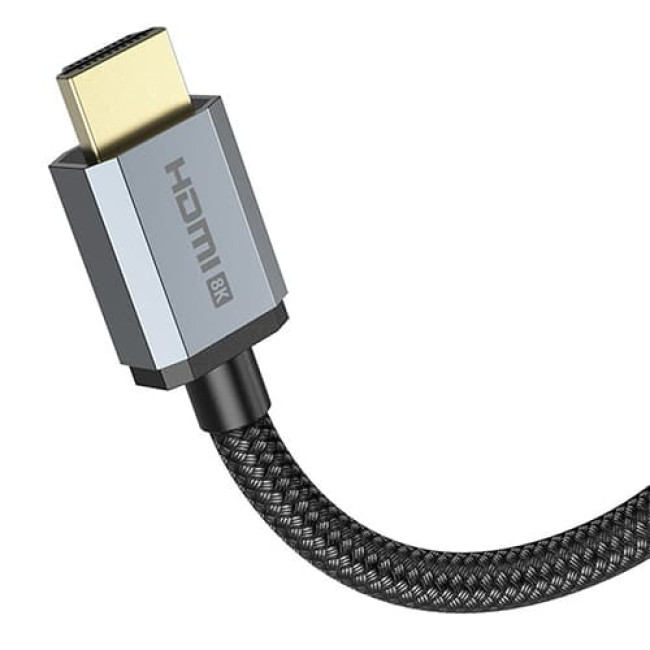 Кабель Hoco US03 HDMI - HDMI 3 метра Черный - фото4