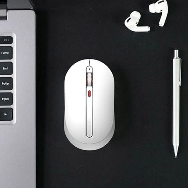 Мышь MIIIW Wireless Mouse Silent Белый