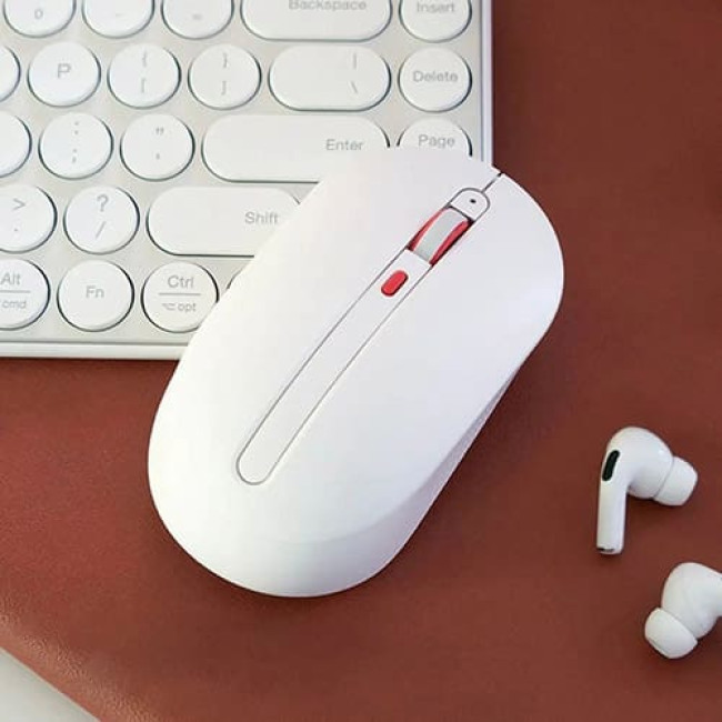 Мышь MIIIW Wireless Mouse Silent Белый