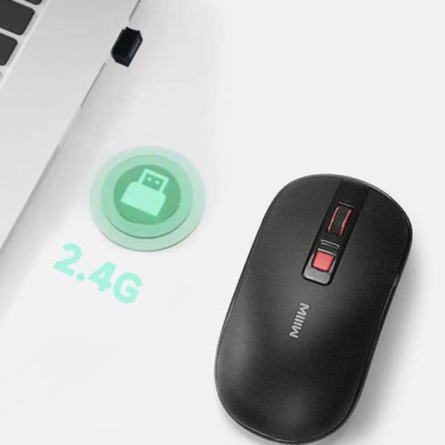 Мышь MIIIW Wireless Mouse Lite Черный