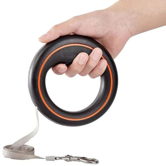 Поводок рулетка для собак Moestar UFO Retractable Leash 2 Air Черный