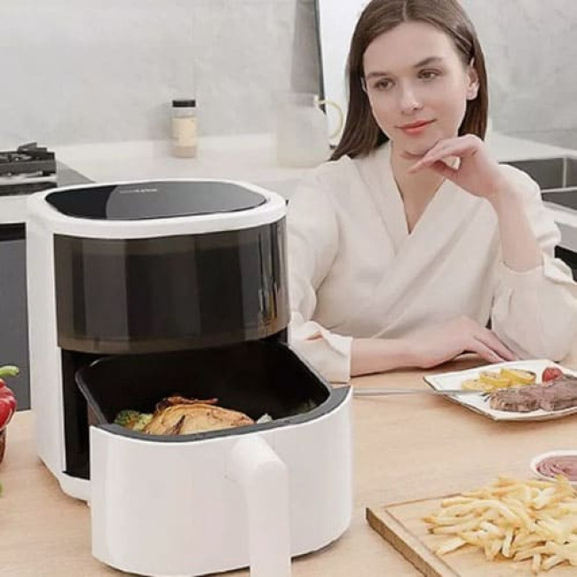 Аэрогриль Lydsto Smart Air Fryer 4L (XD-ZNKOZG4L03) Европейская версия Белый