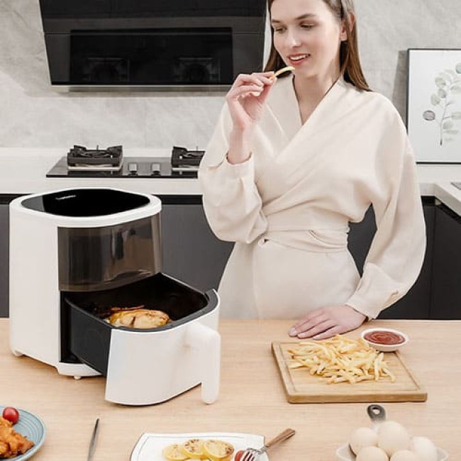 Аэрогриль Lydsto Smart Air Fryer 4L (XD-ZNKOZG4L03) Европейская версия Белый