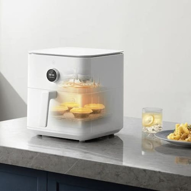 Аэрофритюрница Xiaomi Smart Air Fryer 6.5L MAF10 (Международная версия) Белый