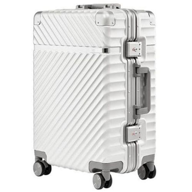 Чемодан Ninetygo Aluminum Frame PC Luggage V1 28'' Белый