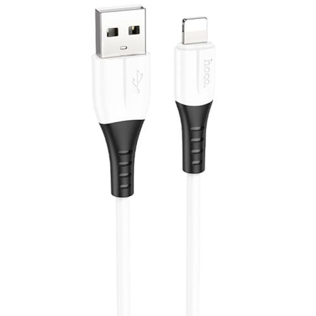 USB кабель Hoco X82 Lightning, длина 1 метр Белый