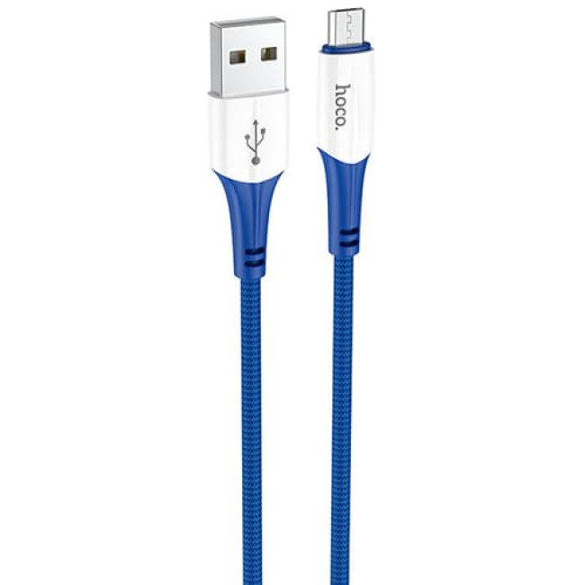 USB кабель Hoco X70 Ferry microUSB, длина 1 метр Синий