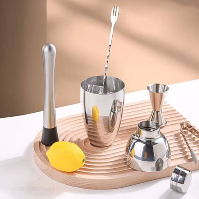 Набор для коктейля Circle Joy Coktail Shaker Bar Set 7 in 1 CJ-CSB01