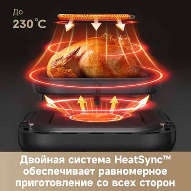 Аэрофритюрница Dreame Trouver Air Fryer FD10 Pro VFF12A Черный