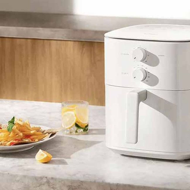 Аэрофритюрница Xiaomi Smart Air Fryer Essential 6L MAF13 (Международная версия) Белый  (Уценка)