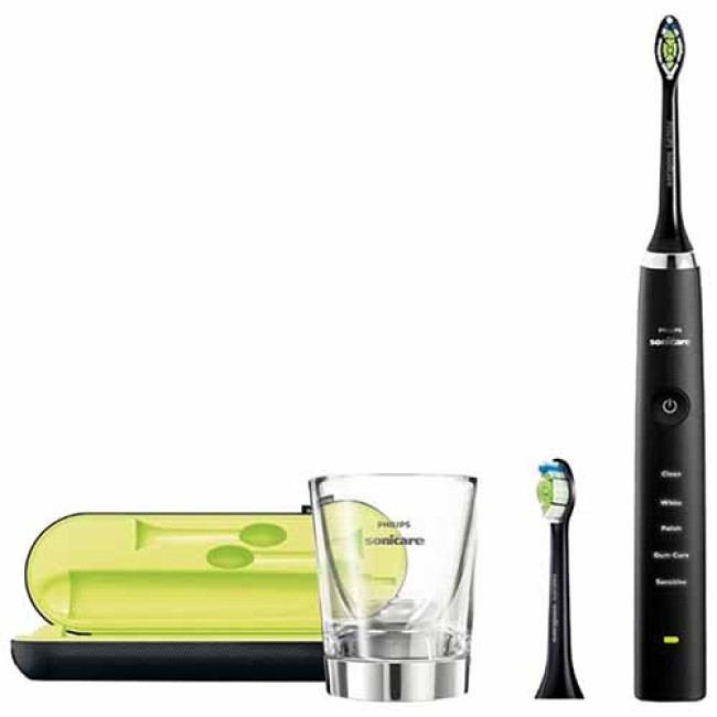  Электрическая зубная щетка Philips DiamondClean Black HX9352/04