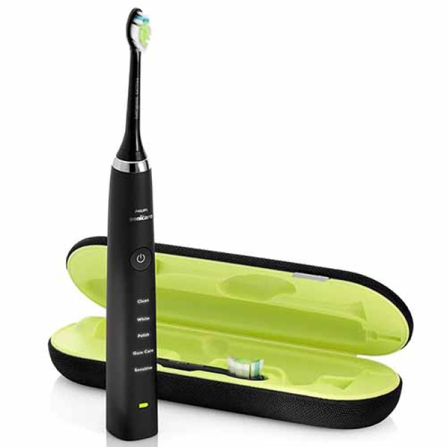  Электрическая зубная щетка Philips DiamondClean Black HX9352/04