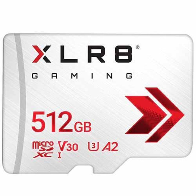 Карта памяти PNY XLR8 Gaming microSDXC P-SDU512V32100XLR-GE 512GB