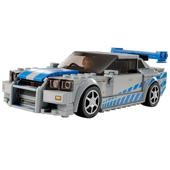 Конструктор LEGO Speed Champions 76917 Двойной Форсаж: Nissan Skyline GT-R (R34) 