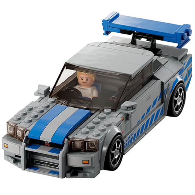 Конструктор LEGO Speed Champions 76917 Двойной Форсаж: Nissan Skyline GT-R (R34) 