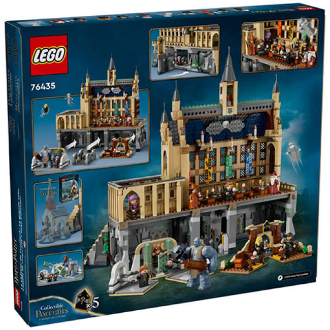 Конструктор LEGO Harry Potter Замок Хогвартс: Большой зал 76435 