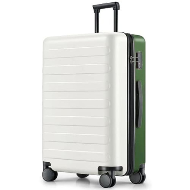 Чемодан Ninetygo Rhine Luggage 26'' Белый/Зеленый