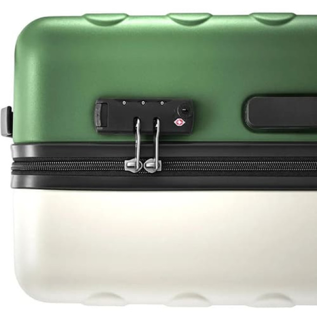 Чемодан Ninetygo Rhine Luggage 26'' Белый/Зеленый