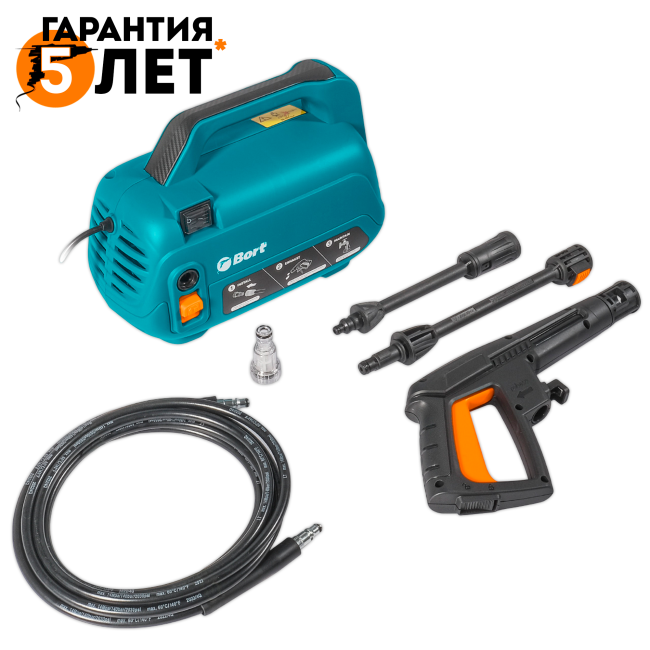 Мойка высокого давления Bort BHR-1600-Compact Мойка высокого давления Bort BHR-1600-Compact