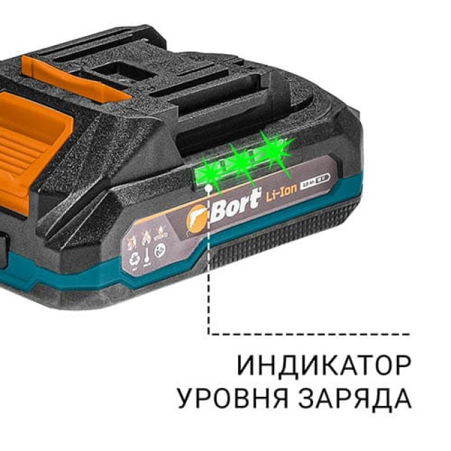 Аккумуляторная дрель-шуруповерт Bort BAB-21S (два АКБ, кейс) Аккумуляторная дрель-шуруповерт Bort BAB-21S (два АКБ, кейс)