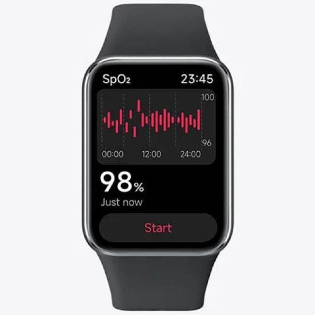 Фитнес-браслет Xiaomi Smart Band 9 Pro M2401B1 (Международная версия) Серый, с черным силиконовым ремешком