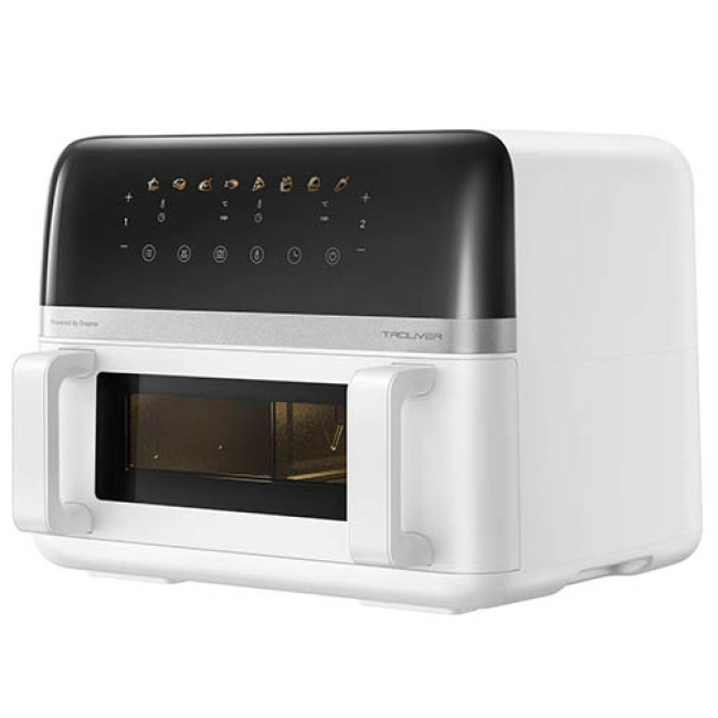Аэрогриль (аэрофритюрница) Trouver Air Fryer FD20 Pro AF-5518ATB Белый Аэрогриль (аэрофритюрница) Trouver Air Fryer FD20 Pro AF-5518ATB Белый