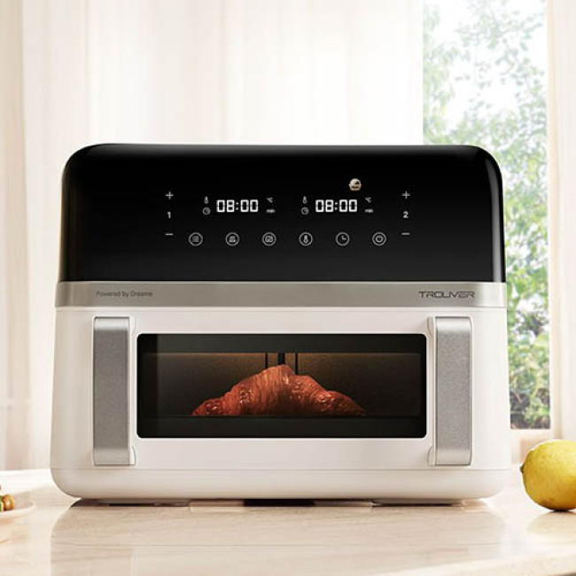 Аэрогриль (аэрофритюрница) Trouver Air Fryer FD20 Pro AF-5518ATB Белый Аэрогриль (аэрофритюрница) Trouver Air Fryer FD20 Pro AF-5518ATB Белый