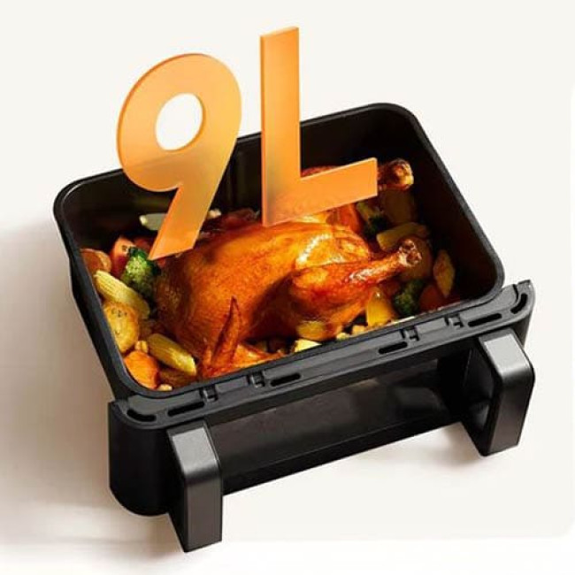 Аэрогриль (аэрофритюрница) Trouver Air Fryer FD20 Pro AF-5518ATB Черный Аэрогриль (аэрофритюрница) Trouver Air Fryer FD20 Pro AF-5518ATB Черный