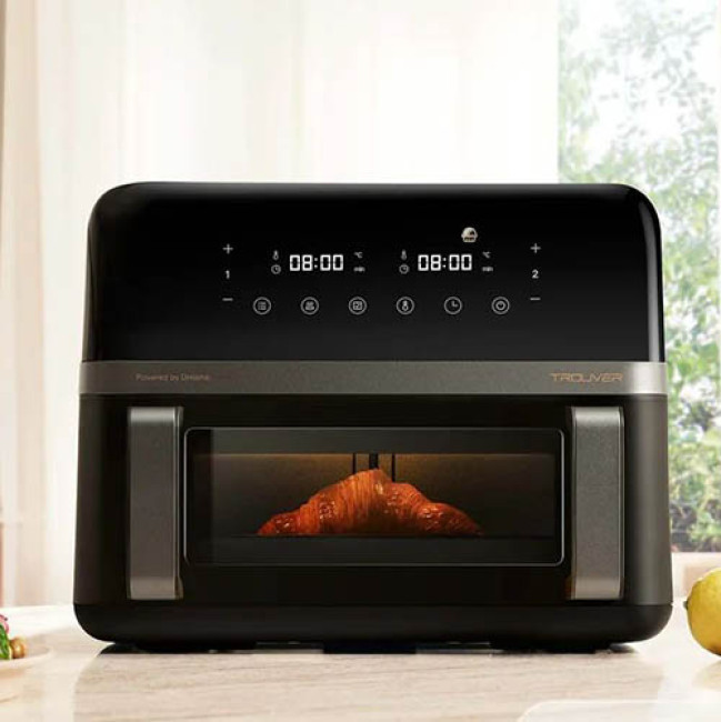 Аэрогриль (аэрофритюрница) Trouver Air Fryer FD20 Pro AF-5518ATB Черный Аэрогриль (аэрофритюрница) Trouver Air Fryer FD20 Pro AF-5518ATB Черный