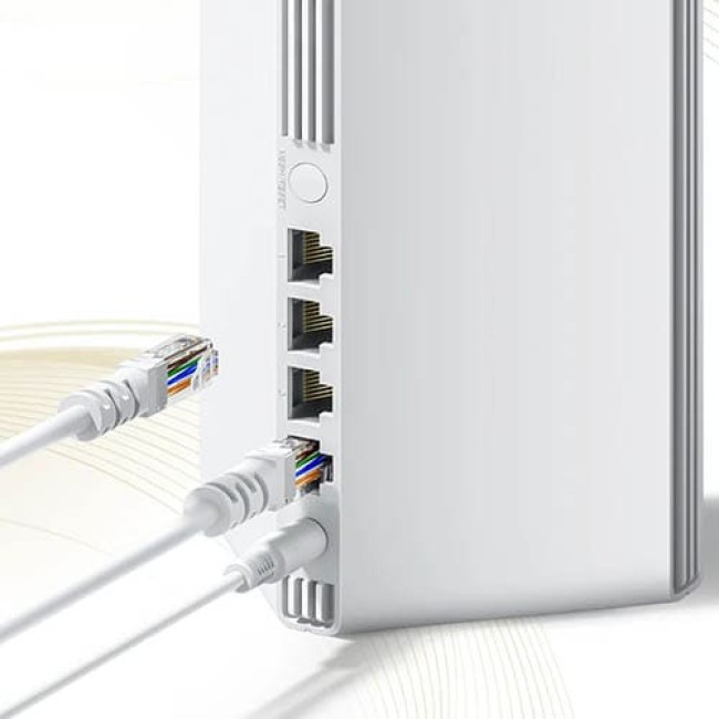 Wi-Fi роутер Xiaomi Mesh System AX3000 NE RD28 (1шт.) (Международная версия) Белый Wi-Fi роутер Xiaomi Mesh System AX3000 NE RD28 (1шт.) (Международная версия) Белый