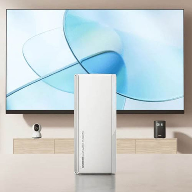 Wi-Fi роутер Xiaomi Mesh System AX3000 NE RD28 (1шт.) (Международная версия) Белый Wi-Fi роутер Xiaomi Mesh System AX3000 NE RD28 (1шт.) (Международная версия) Белый